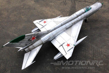 Load image into Gallery viewer, Freewing Mig-21 Silver 80mm EDF Jet - ARF PLUS