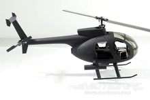 Load image into Gallery viewer, RotorScale AH-6 Attack Tactical Black 450 Size Helicopter - PNP