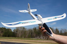 Load image into Gallery viewer, XK Sky King Glider Blue with LED Lights 750mm (29.5") Wingspan - RTF