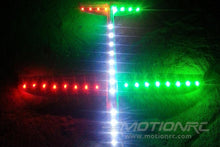 Load image into Gallery viewer, XK Sky King Glider Blue with LED Lights 750mm (29.5") Wingspan - RTF