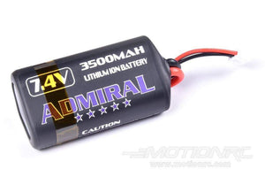 Admiral 3500mAh 2S 7.4V Li-ion Battery with Tamiya Connector