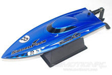Load image into Gallery viewer, Bancroft Swordfish Mini Blue 430mm (17") Racing Boat - RTR
