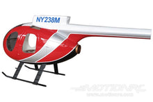 Load image into Gallery viewer, Roban MD-500E Police Version Red 500 Size Helicopter Scale Conversion - KIT
